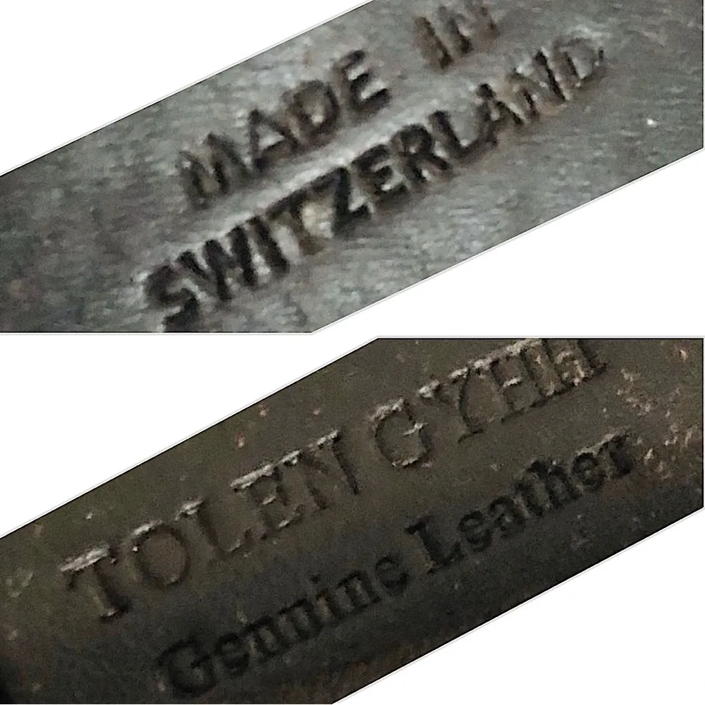 BALLY Brown Calfskin Tote Bag w Stripe Crossbody Strap Interior Zip Pocket MINT - Image 11