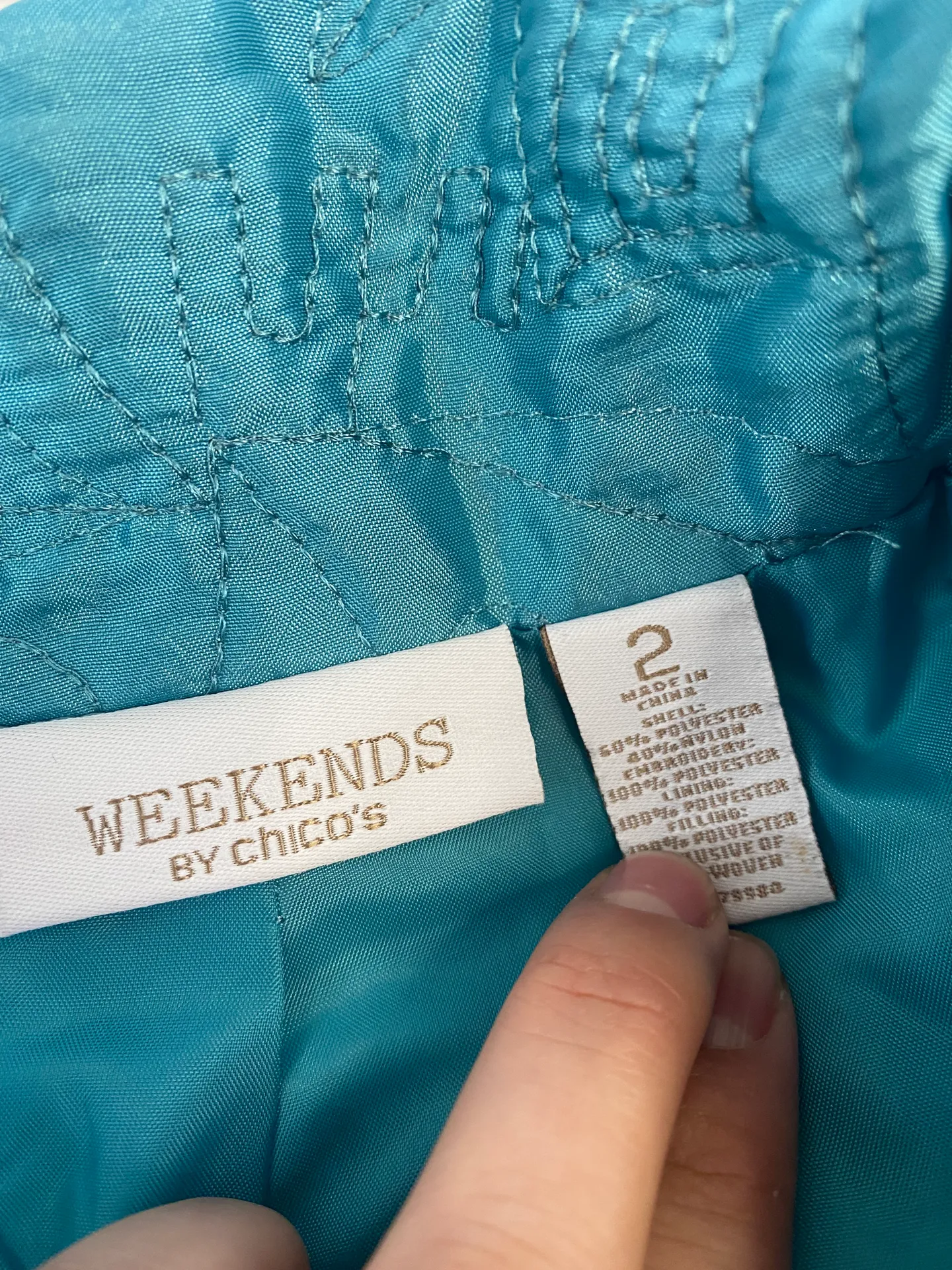 Vintage Blue Vest  - Image 4