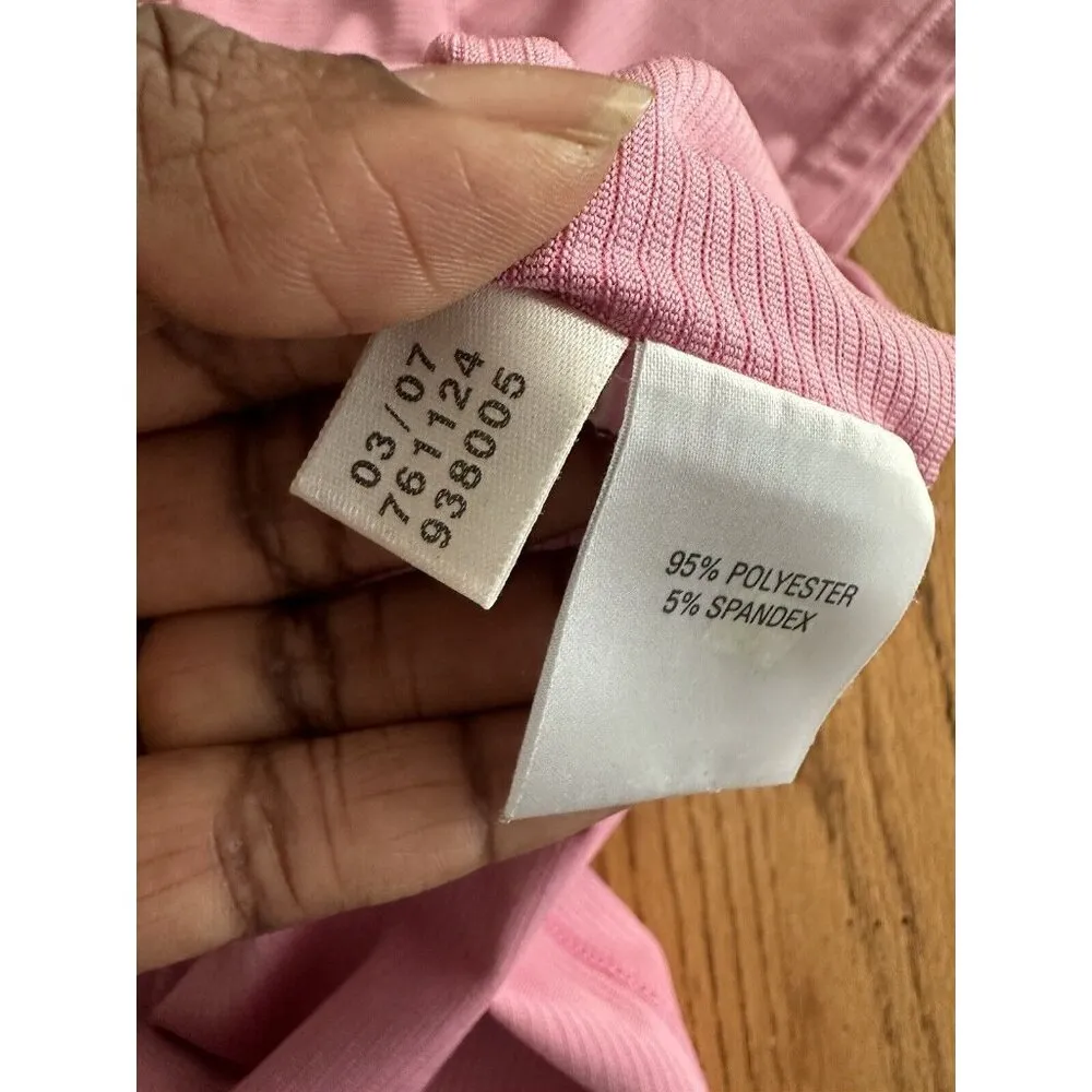 Adidas Pink  Climacool Kansas City Wizards Polo Shirt Women’s Size XL Activewear - Image 9