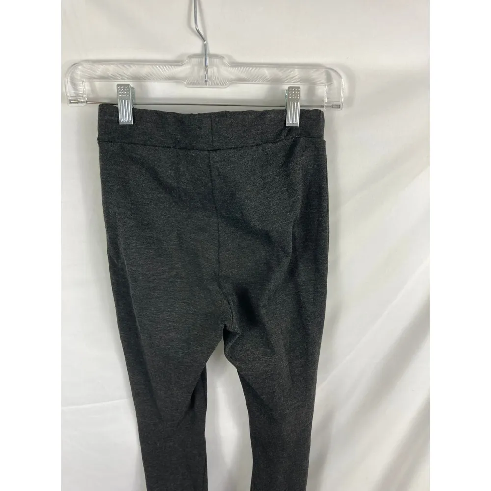 Lush Nordstrom Zip Bottom Grey Leggings Size XS - Image 5