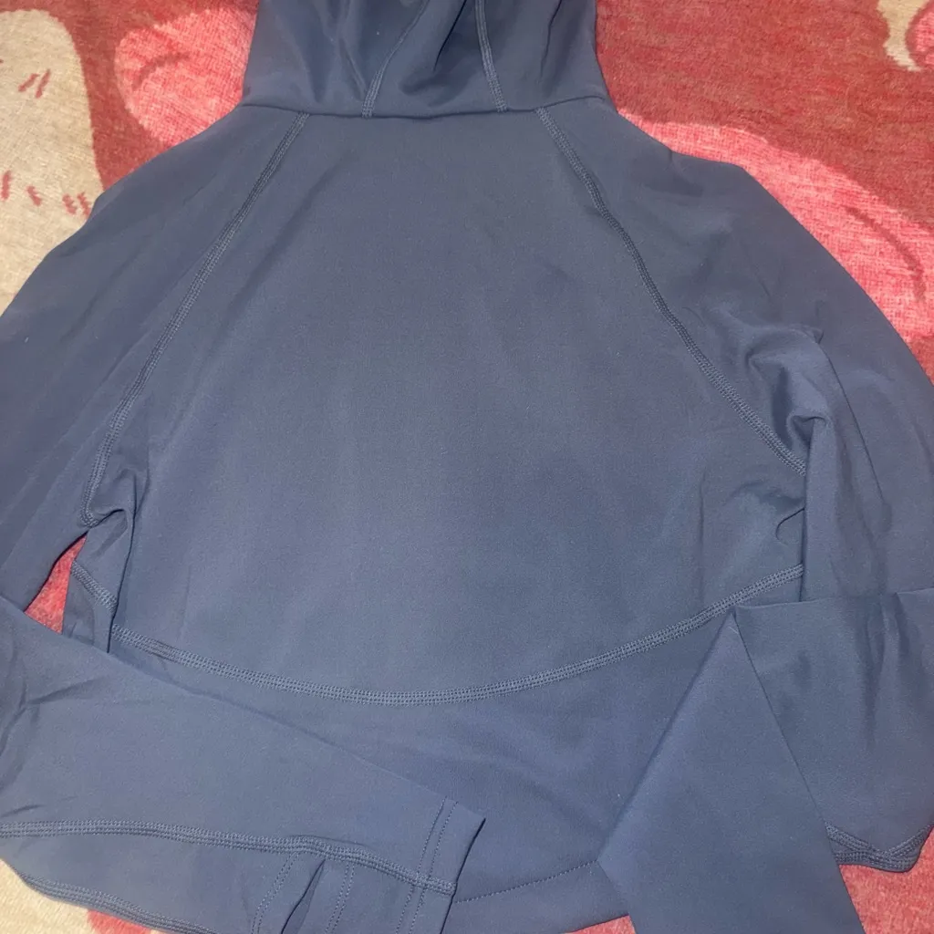 GOLD HINGE STORM ATHLETIC HOODIE JACKET NWT L Gray Size L - Image 13