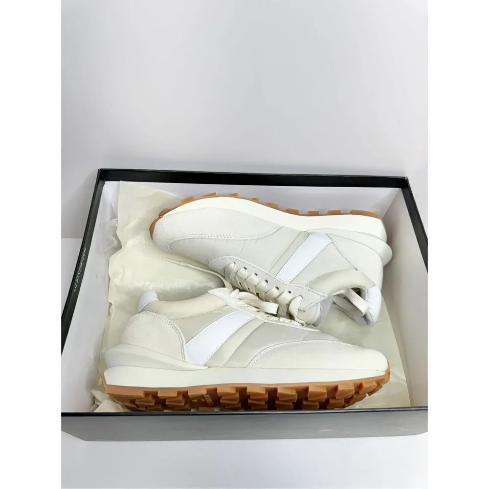 J/Slides Sneakers Size 6 Cream Leather Lifestyle Athletic and Training Shoes NEW - Image 14