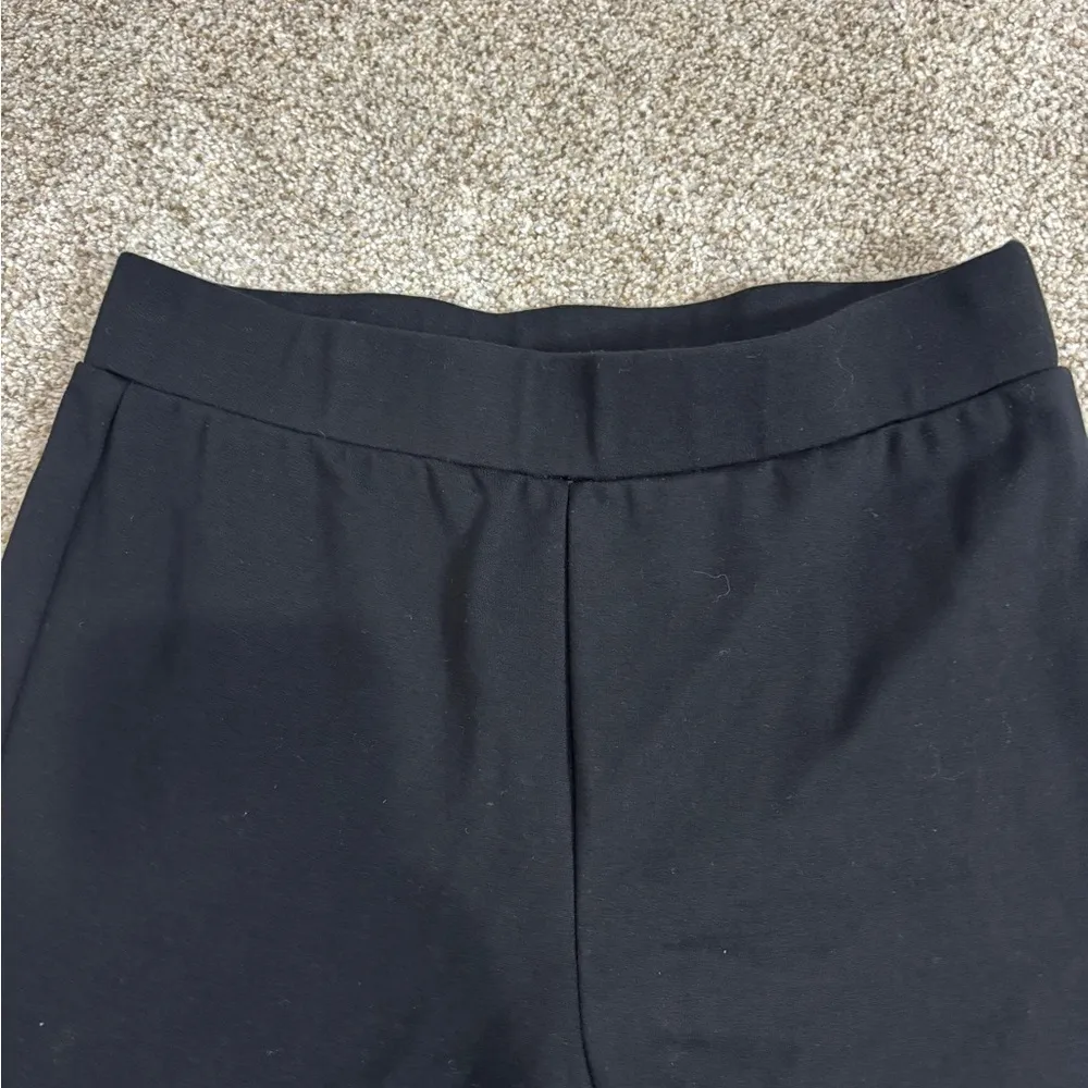 Marine Layer Womens Small Black Valencia Kick Flare Pants High Rise Black Travel - Image 11