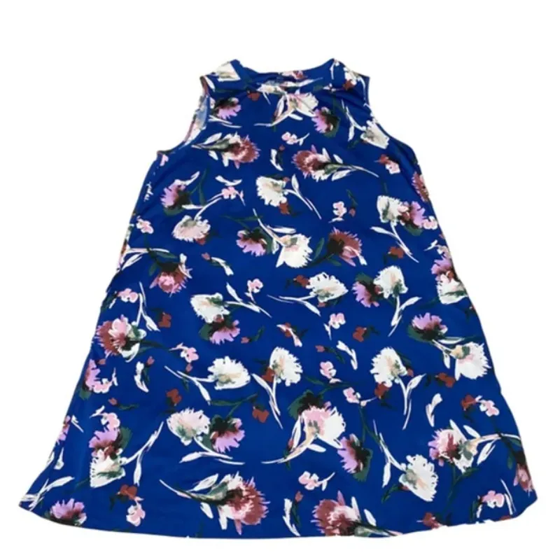 Floral Cottagecore Sleeveless Swing Dress Blue APT.9 XL - Image 2