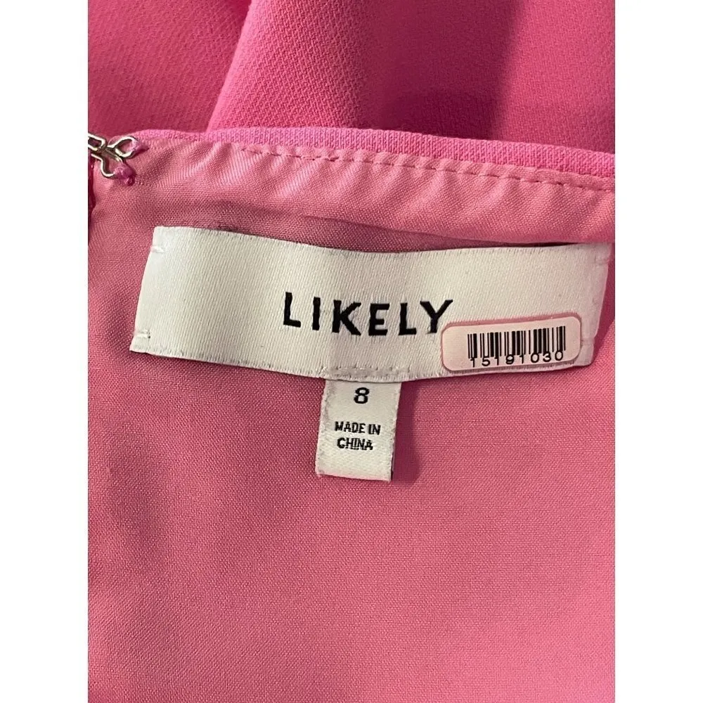 LIKELY Ollie Romper Pink Womens Size 8 - Image 11