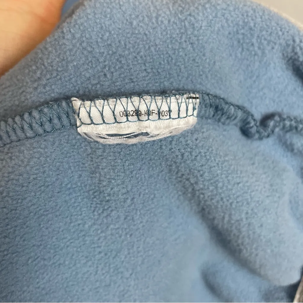 Columbia Sportswear Fleece‎ Pullover Snaps Mountain Side Purple Blue Women Sz XL - Image 9