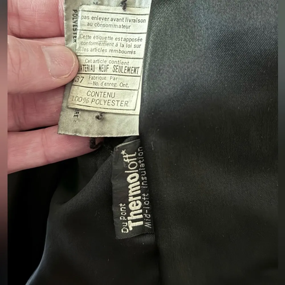 Leather Coat by Andrew Marc Fox and Faux Fur Trim Womens Size S Jacket with Hood - Image 12