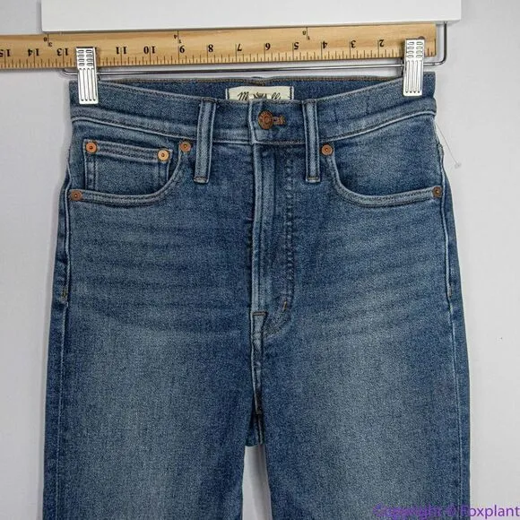 NEW Madewell the Perfect Vintage Jean in‎ Melgrove Wash, 25 - Image 6