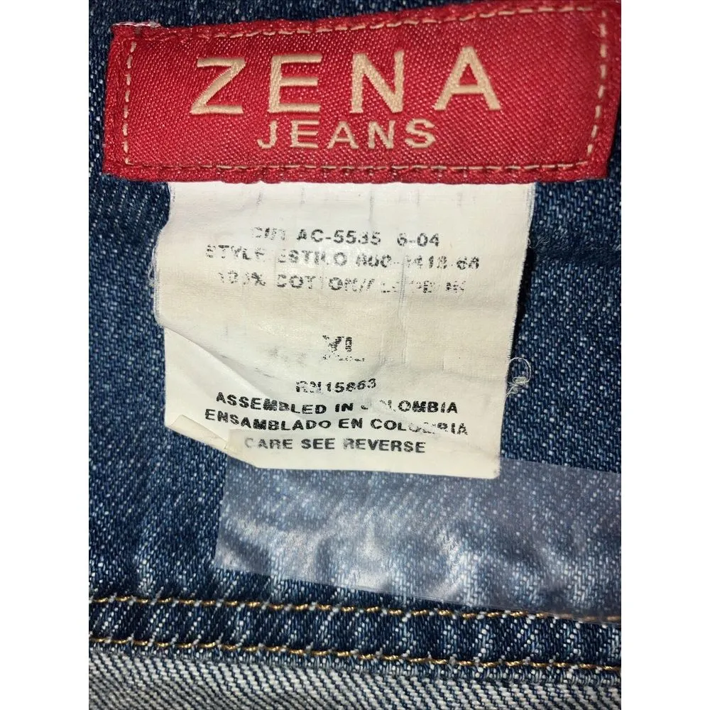 VINTAGE Zena Jeans Denim Jacket‎ - Image 4