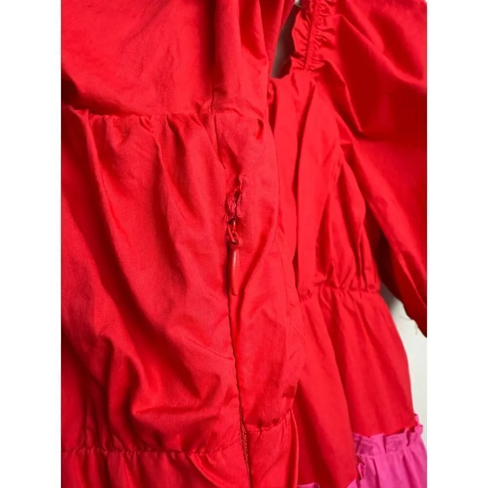 English Factory Two Tone Sweetheart Mini Dress Sz. M - Image 8