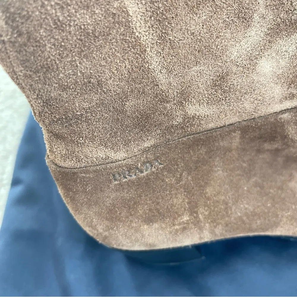 Prada Suede leather boots NWT - Image 3