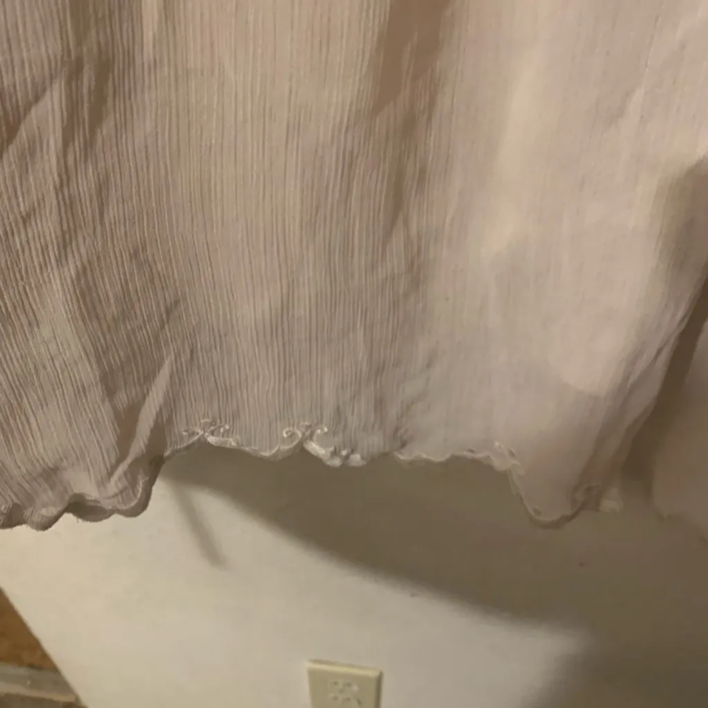 Krazy Kat Cream‎ Relaxed 3/4 Sleeve Blouse - Image 5