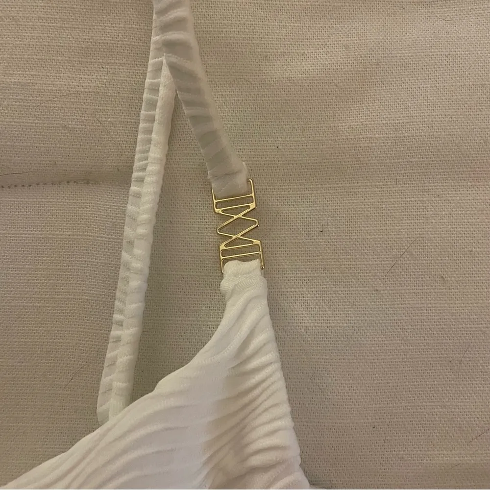 Sanori Firenze Bikini Top, White, Size M, NWOT White Size M - Image 6