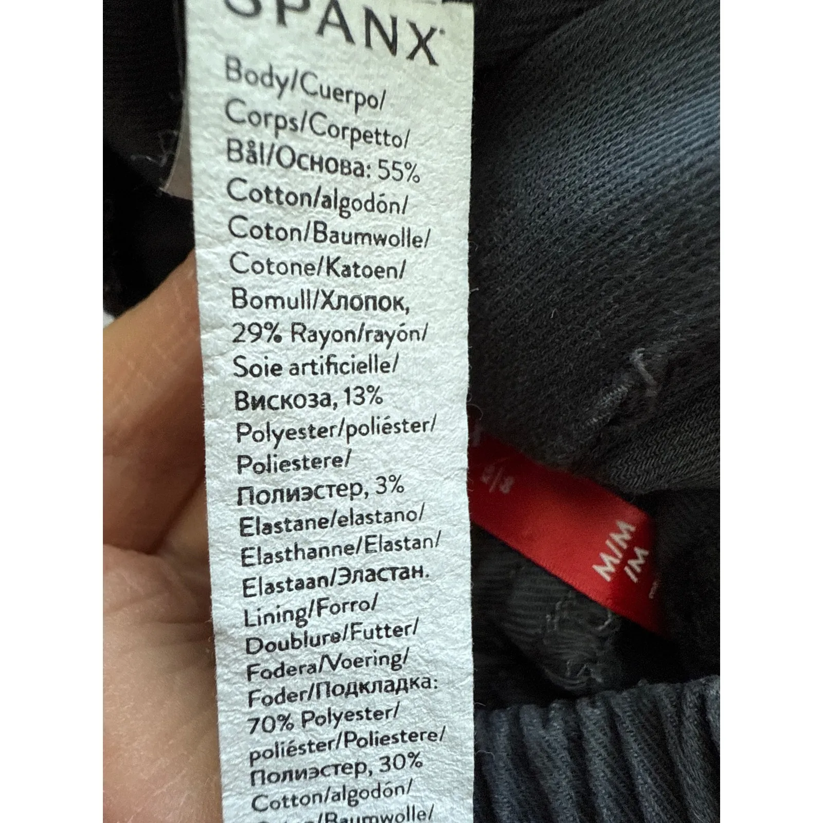 Spanx Stretch Twill Cargo Jogger Pants in Parchment Cream Size Large - Image 8