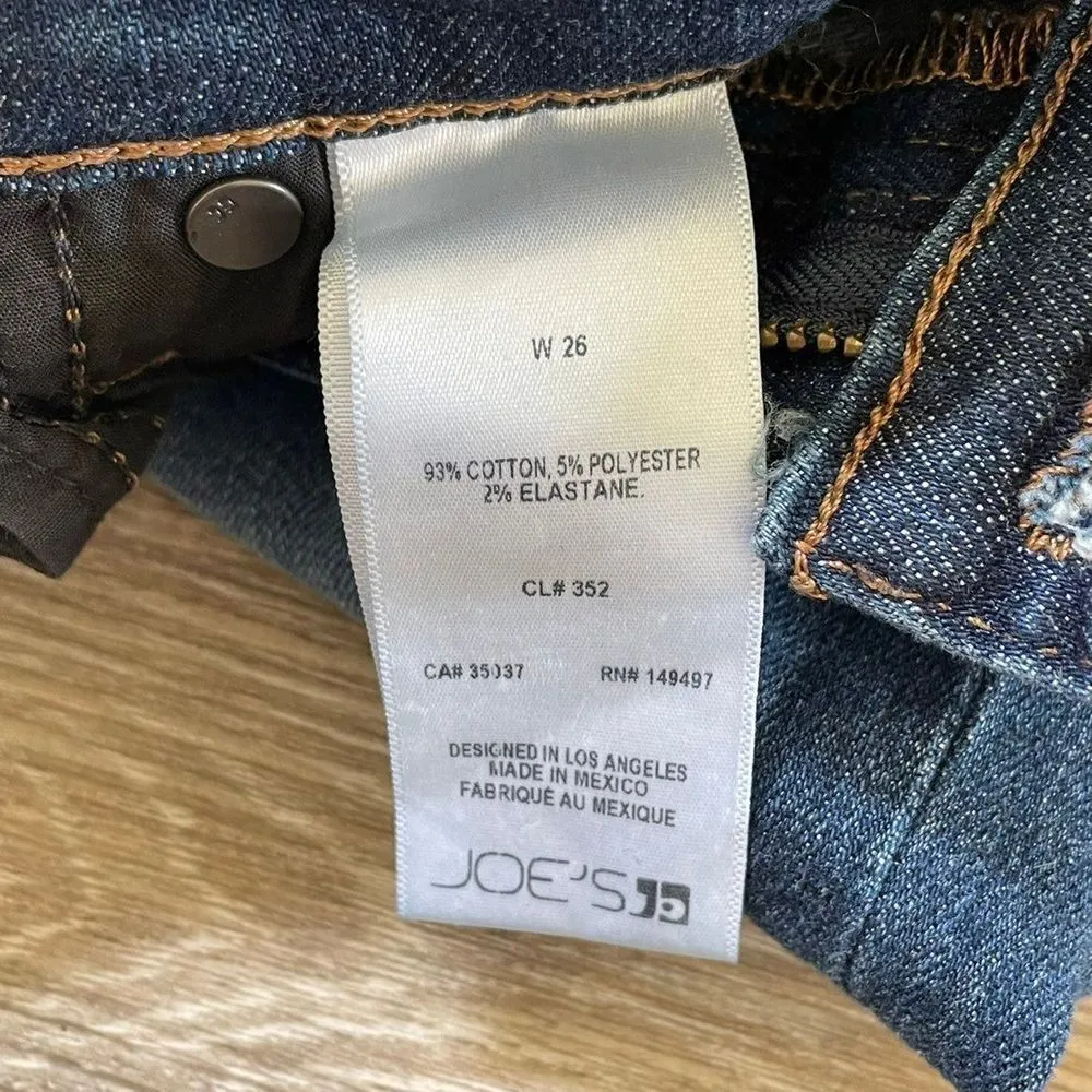 Joes mid rise cuff crop jeans 26 - Image 10