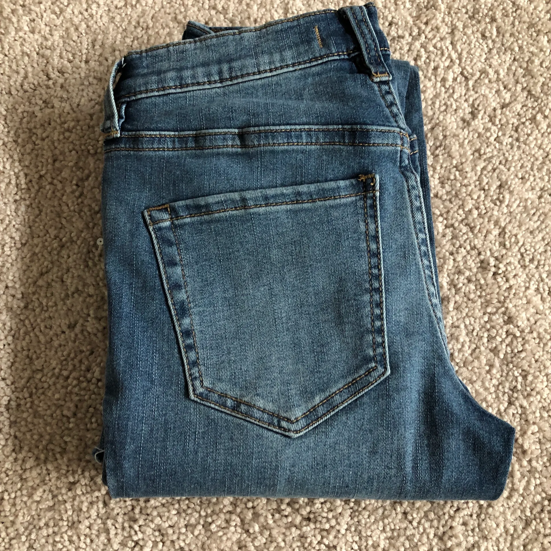 Sierra Crop Raw Hem Button Fly Jeans - Image 3