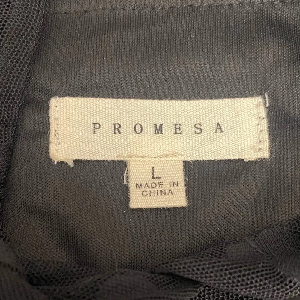 Promesa Black Relaxed Sheer Hooded Top/Blouse - Image 4