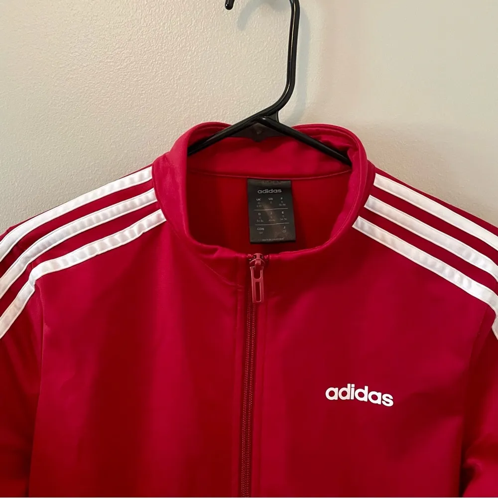 ♥️Adidas Essentials 3-Stripes Tricot Zip Up Women’s Jacket♥️ ~small - Image 11