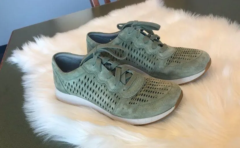 Dansko Women’s Ventilated "Charlie" Suede Sneakers 8 39 - Image 8