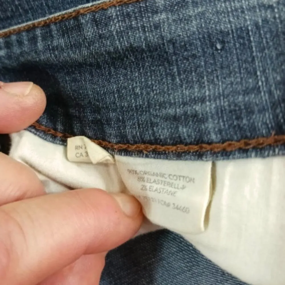 Eileen Fisher Organic Cotton Straight Leg $160 size 6 Waist 30  J895 - Image 6