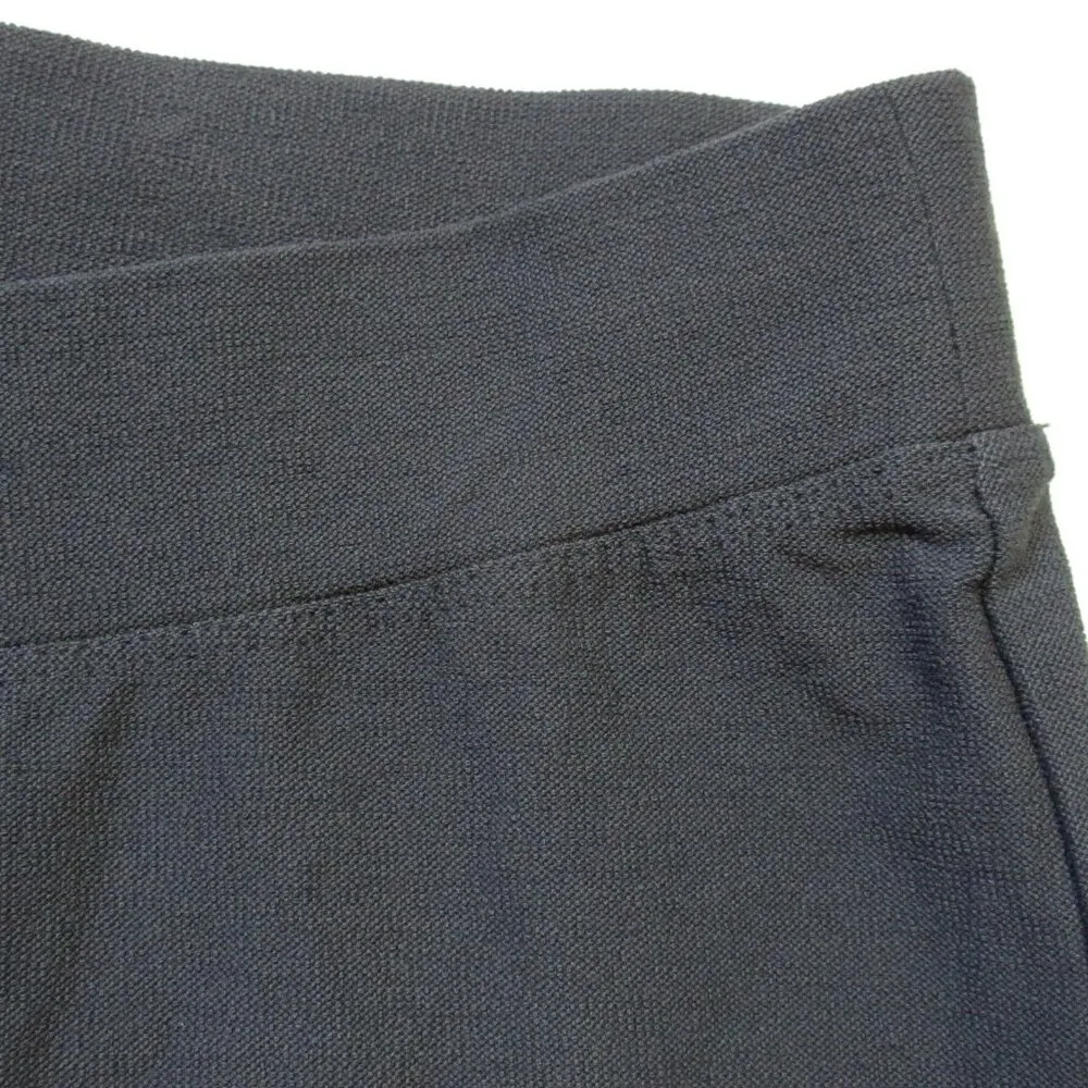 NWT Eileen Fisher Straight Ankle in Graphite Washable Stretch Crepe Pants XL - Image 3