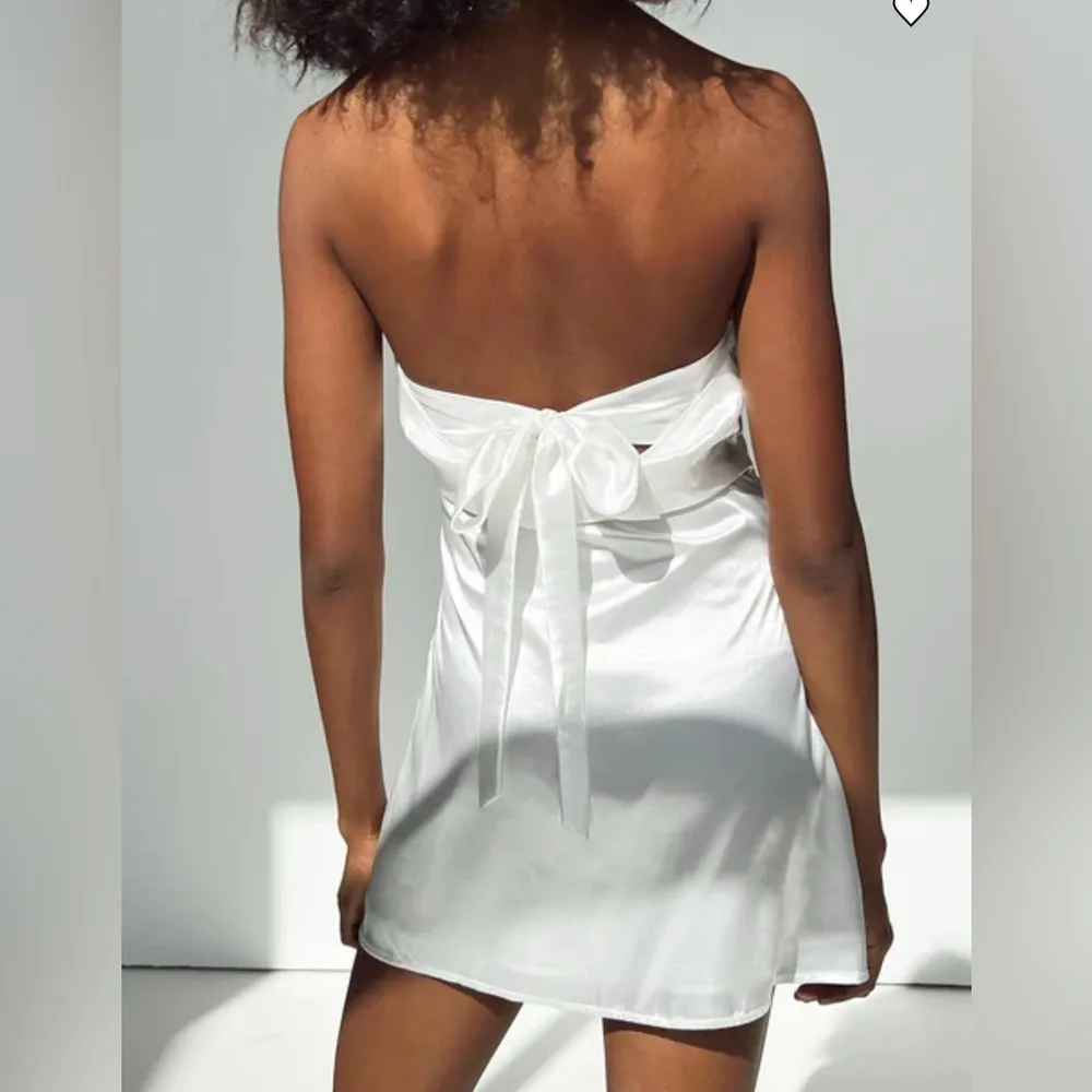 Princess Polly Shaya Strapless Mini Dress in White Size 4 - Image 2