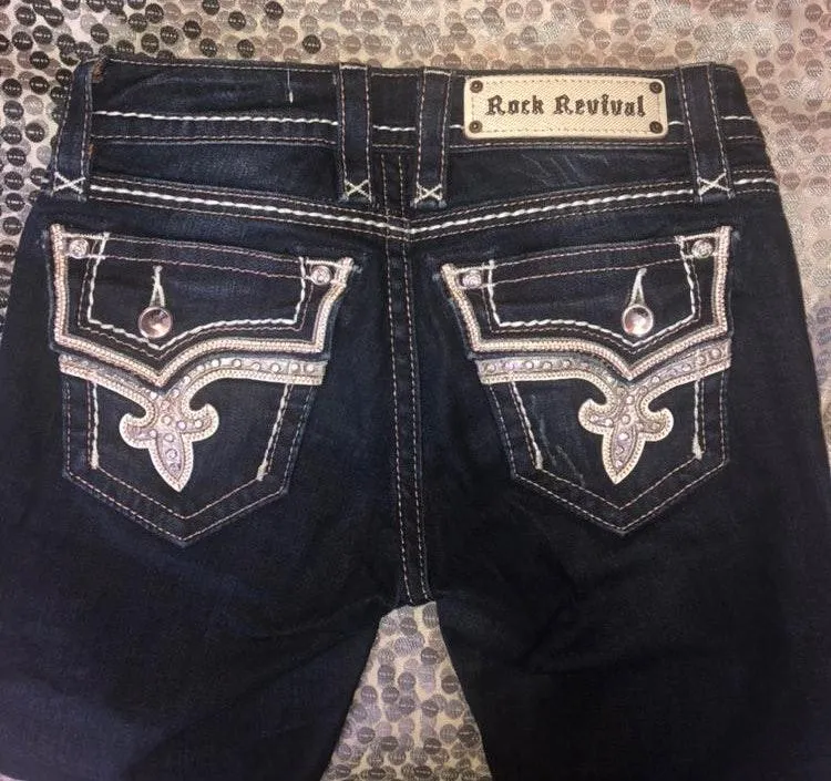 Rock Revival Kai Boot Cut Jeans - Image 2