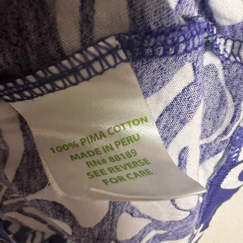 Lilly Pulitzer Daniela Seahorse Spectrum Navy Blue Tide Cap Sleeve Mini Dress XS - Image 9