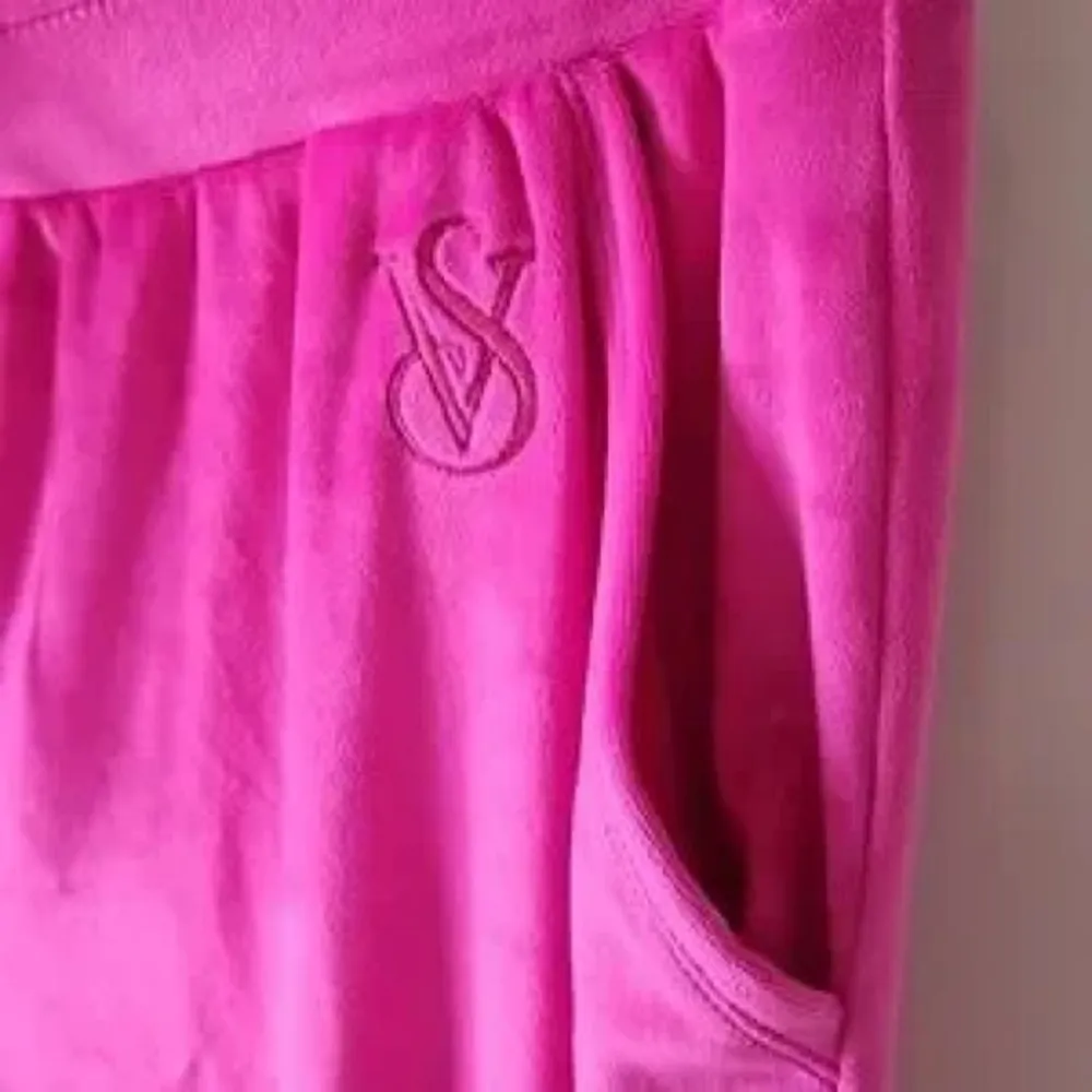 Victoria Secret Pink Velour Joggers - Image 4