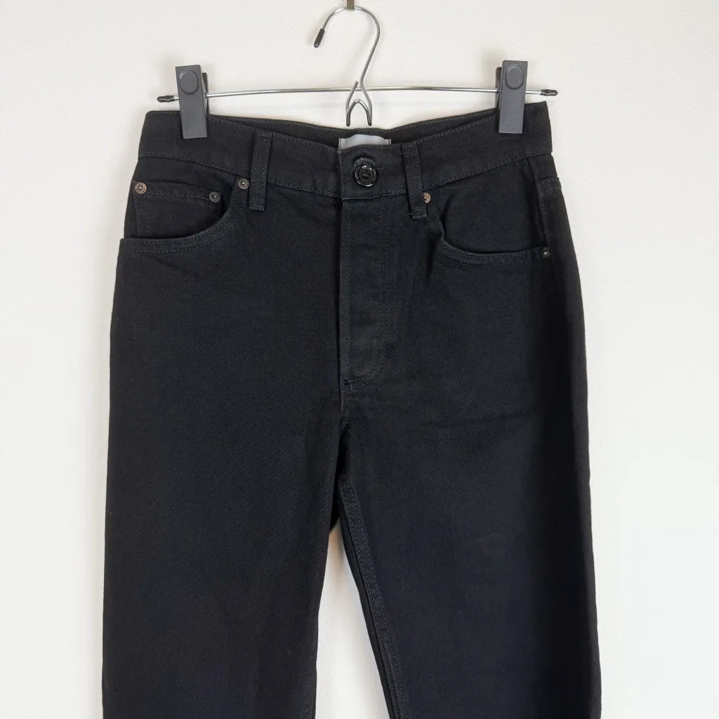 Boyish The‎ Tommy Authentic Rigid Black Beauty High Rise Straight Leg Jeans - Image 7