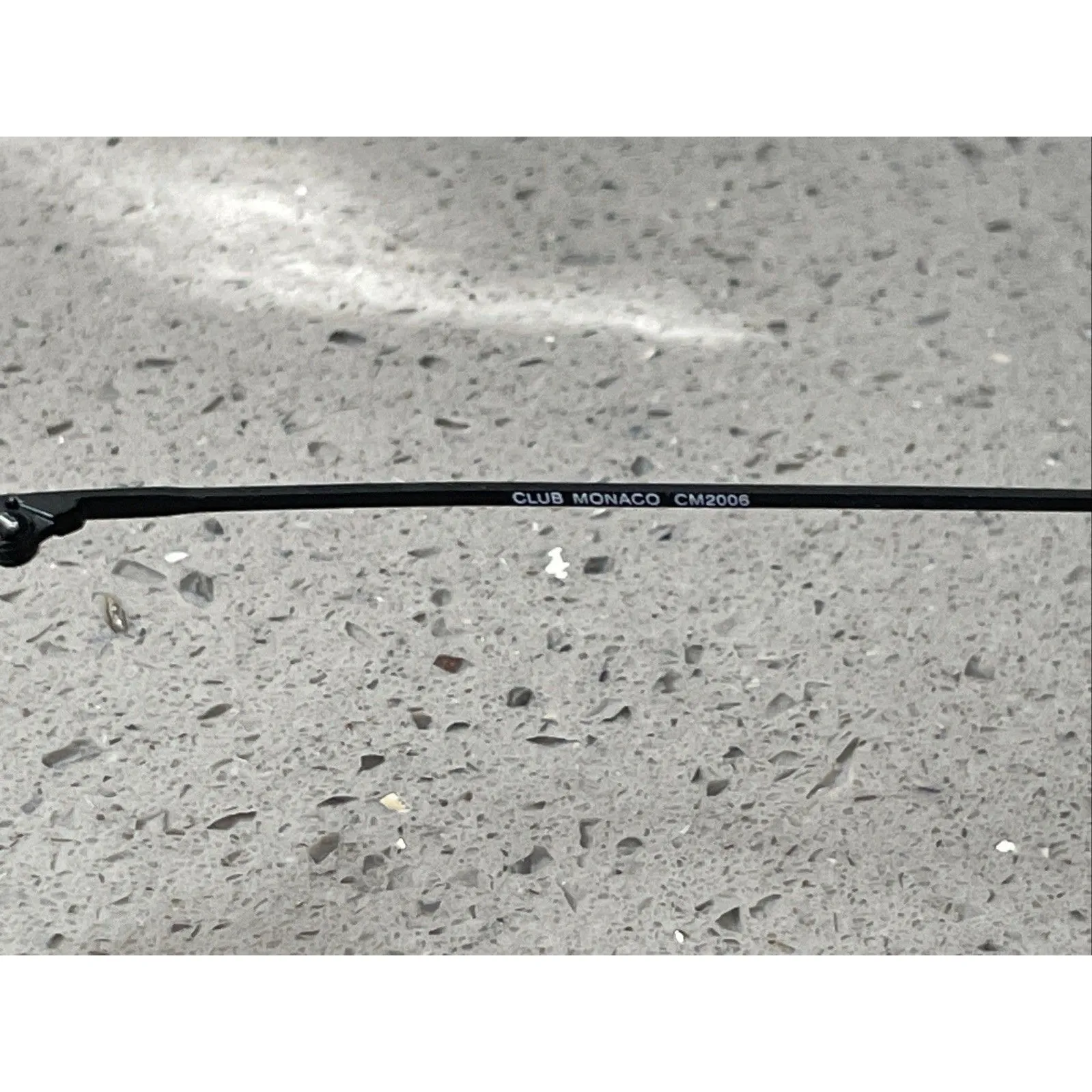 Club Monaco CM2006 eyeglasses frames only 47-20-140 Col. 6521 oval black blue - Image 7