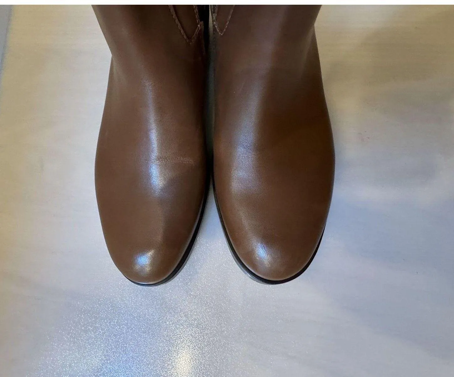 Tory Burch The Riding Boot Size 8 Palissandro (Royal Tan) Color $648 - Image 2