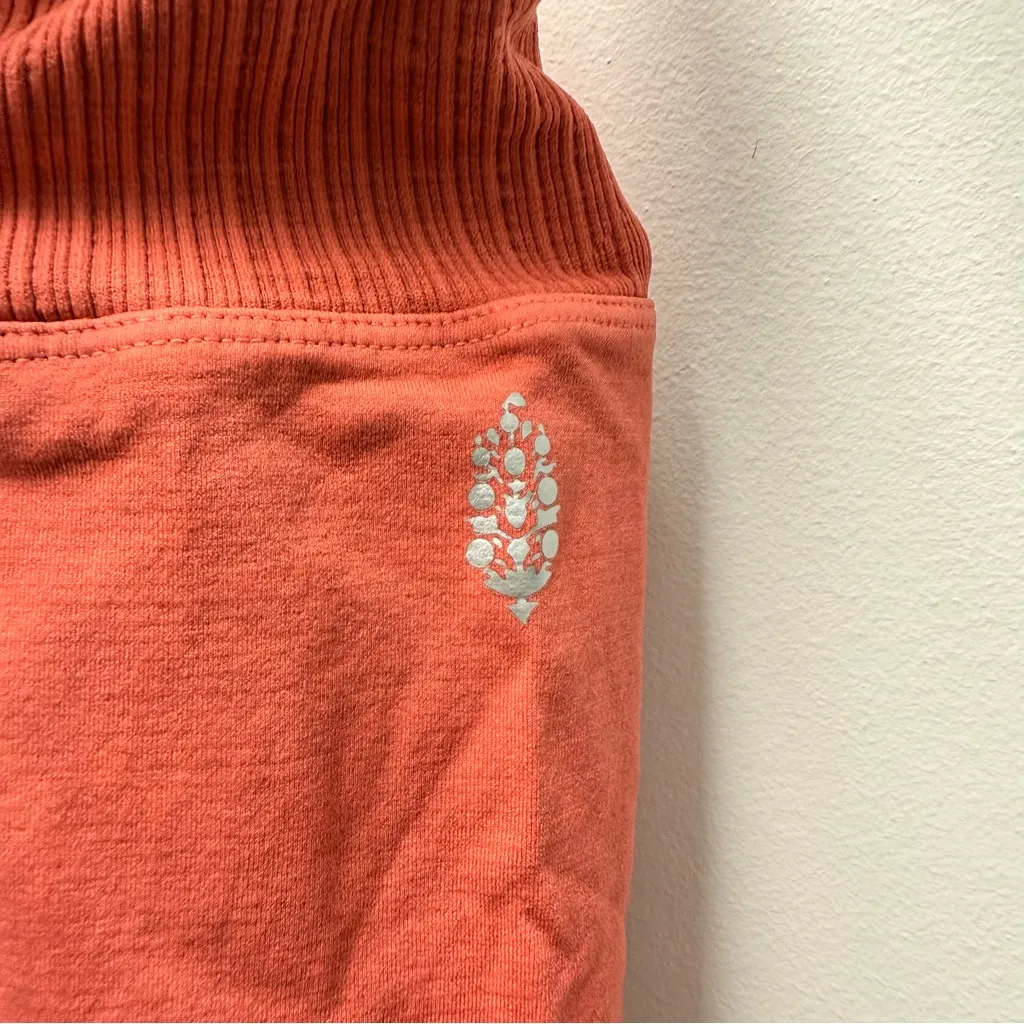 NWT Free People Movement High-Rise 7/8 Good Karma Legging Pomelo Pink | Size M/L - Image 4