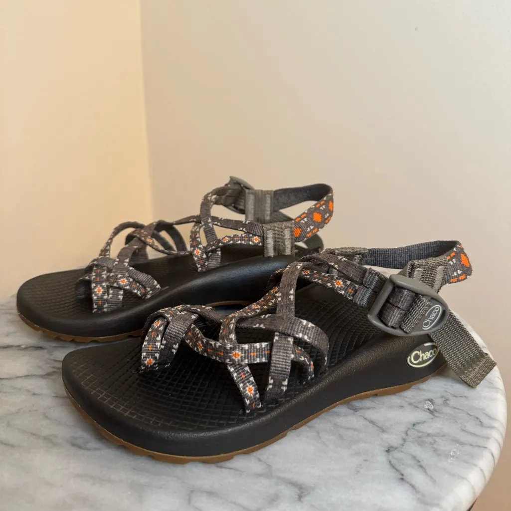 Chaco ZX/2 Sandals Women’s Size 5 Creed Golden Strappy Adjustable Outdoor Hiking - Image 2