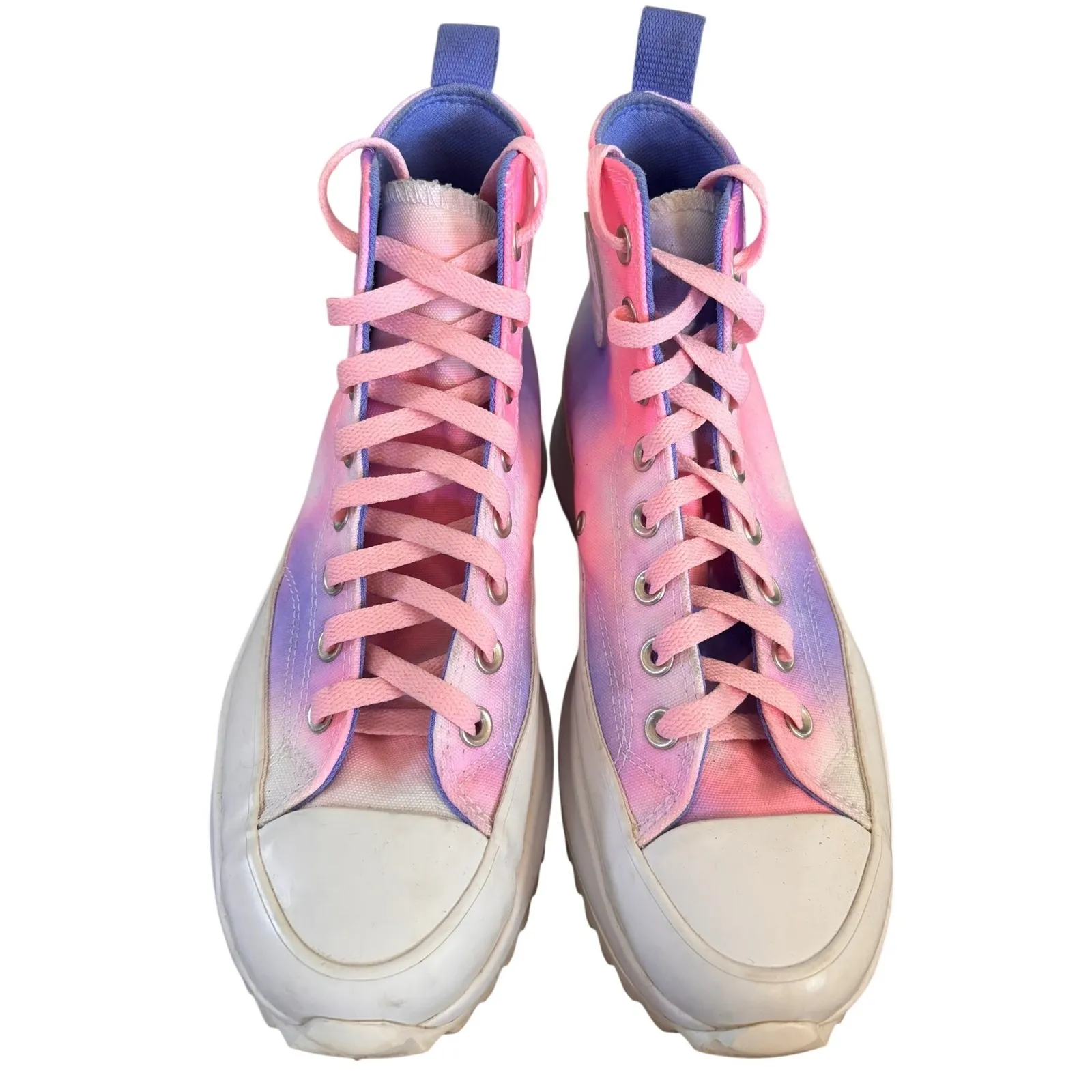 Converse Run Star Hike High Top Women's Sz 9.5 Cloud Wash Storm Pink - Image 4