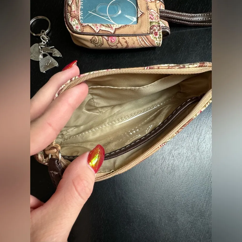vintage purse and wallet with keychain charm - Image 12