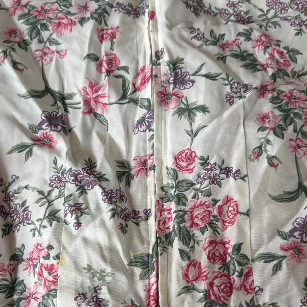Vintage 80’s Romantic floral dress Size 8 - Image 6