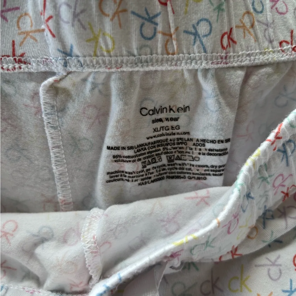 Calvin Klein Multicolor Logo Lounge Shorts - Image 2