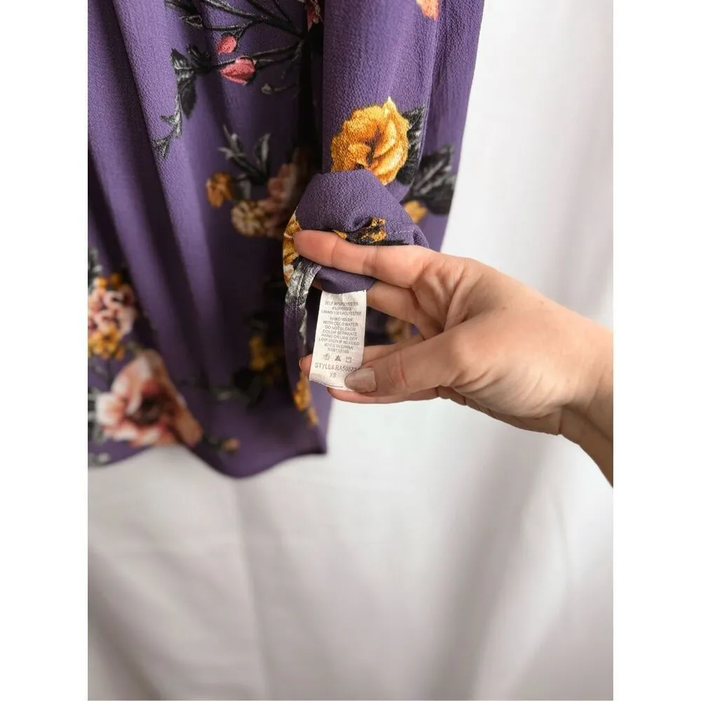 Francesca’s Mi Ami dress Purple Size XS - Image 9