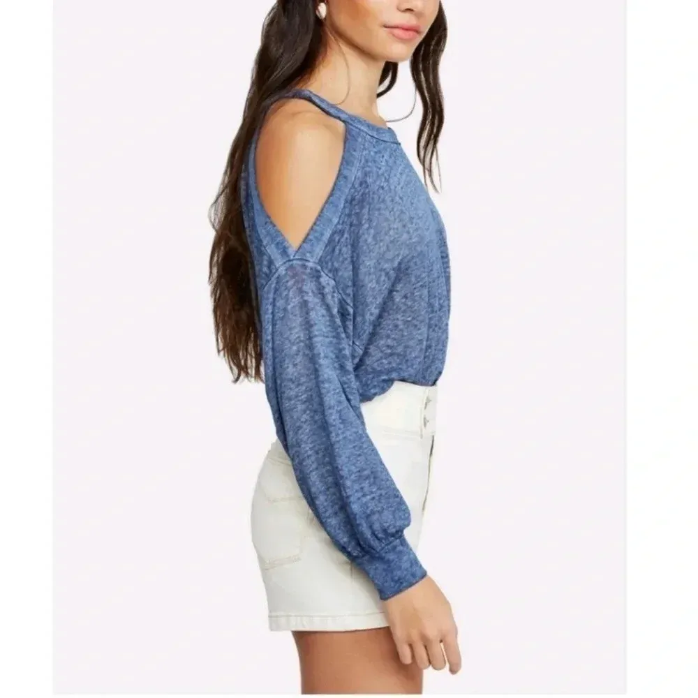 Free People We The Free Blue Chill Out top size XS - Image 3