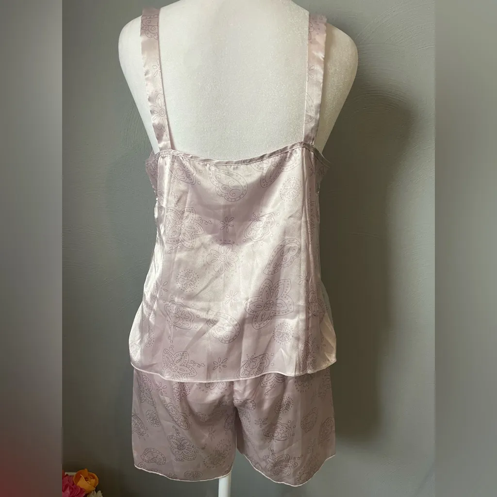 Pajamagram Light Purple Satin Cami & Shorts Set - Image 3