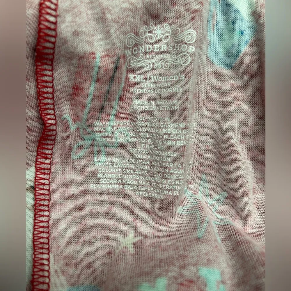 Wondershop Women's Christmas Pajama Pants Plus Size XXL Red - Image 5