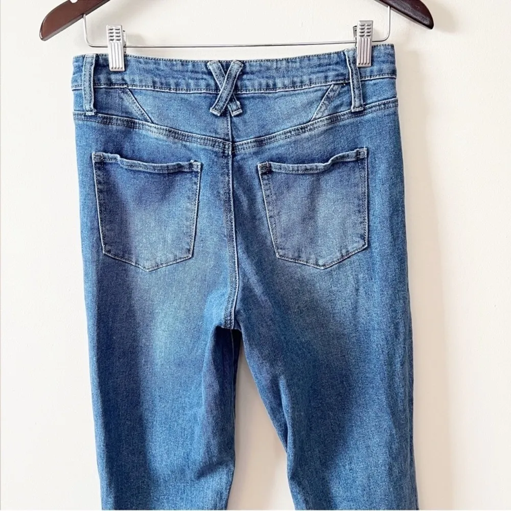 BP Nordstrom High Rise Skinny Leg Jeans Size 28 Medium Blue Wash Five Pocket - Image 5