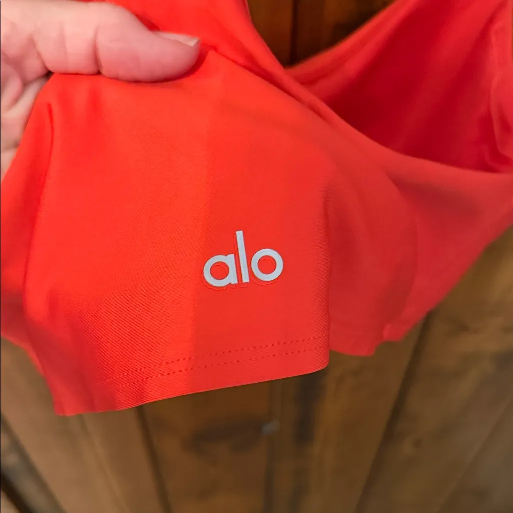 ALO AIRLIFT AIRLIFT ADVANTAGE RACERBACK BRA Red, Size L - Image 5