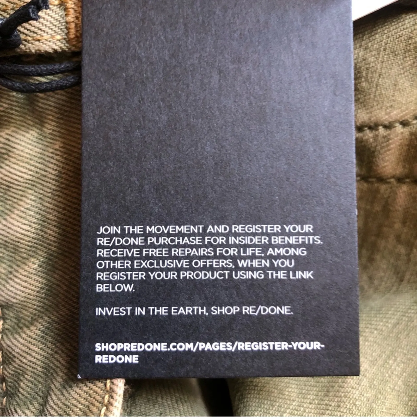 Re/Done NWT 90’s High Rise Loose Fit Button Fly Jeans Washed Sage Green Size 25 - Image 13