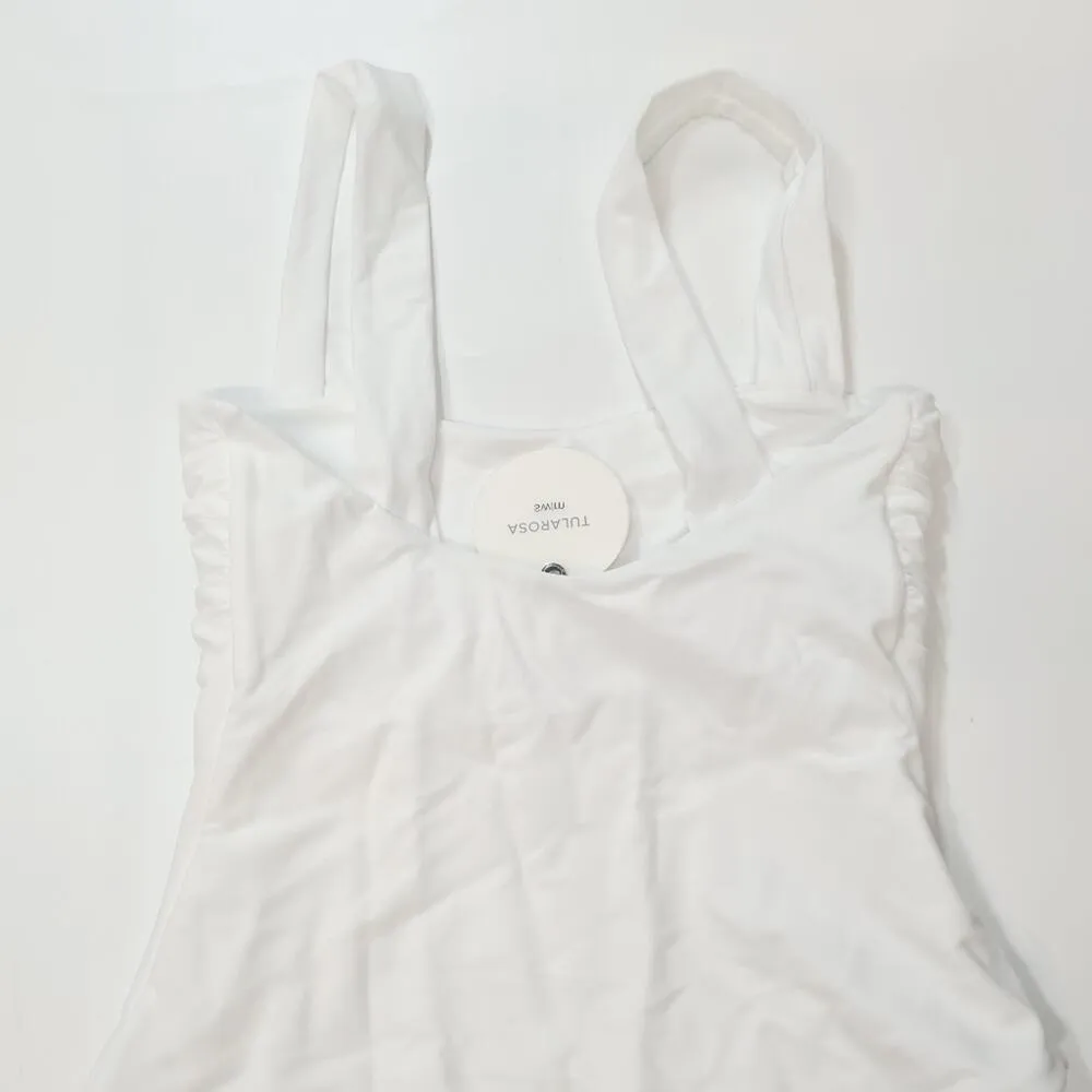 Tularosa  Flirty One Piece in White XS - Image 9