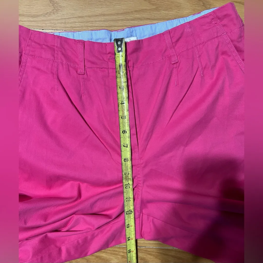 NWOT bright pink Women 8 Crown & Ivy wide-leg, cuffed, cropped chino pants - Image 11