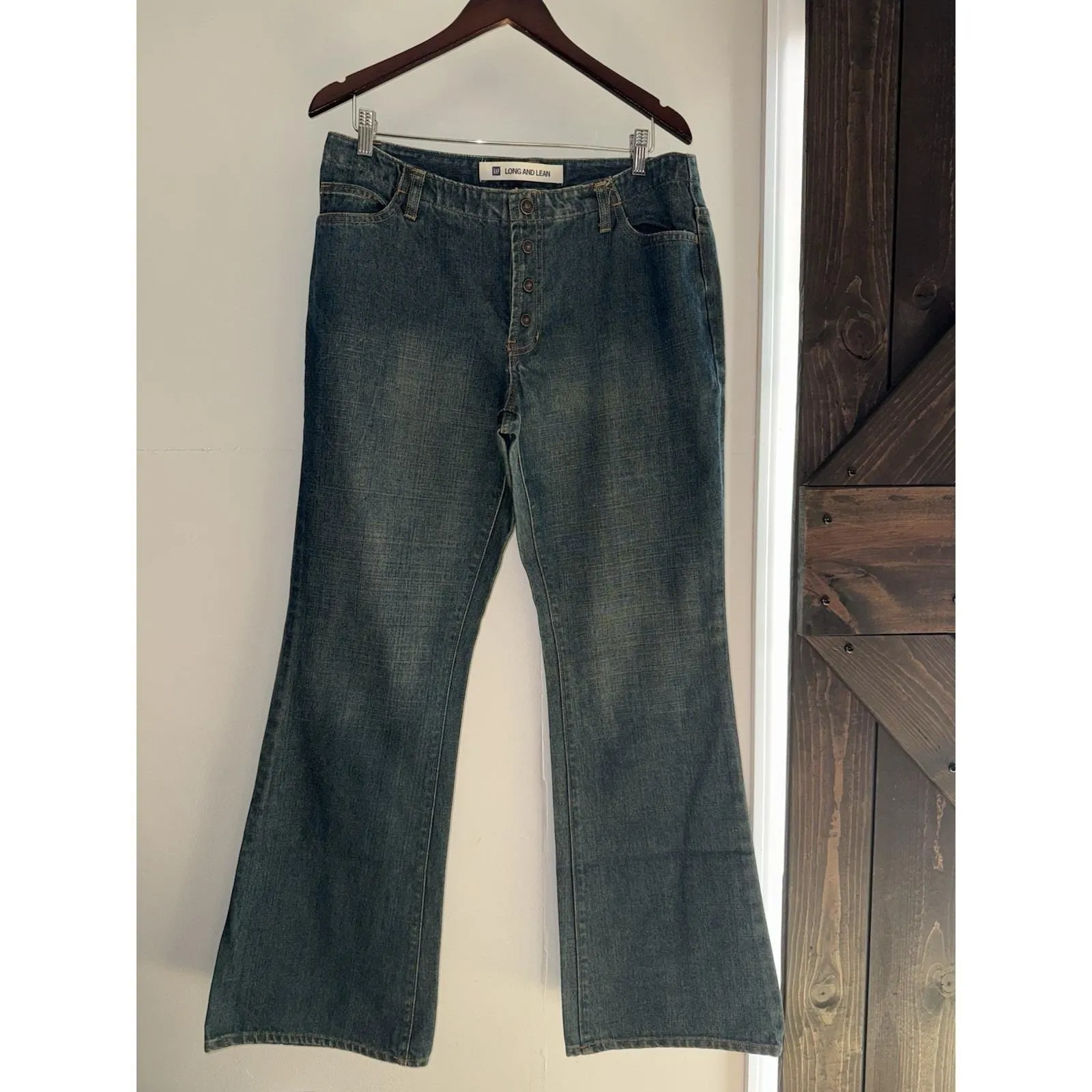 GAP Long and Lean Y2K VTG Stretch Jeans Low Rise Women's Sz 14‎ Bootcut - Image 2
