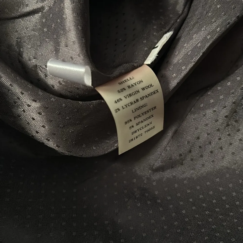 Ann Taylor Brown Wool Suit Jacket, 12P - Image 4