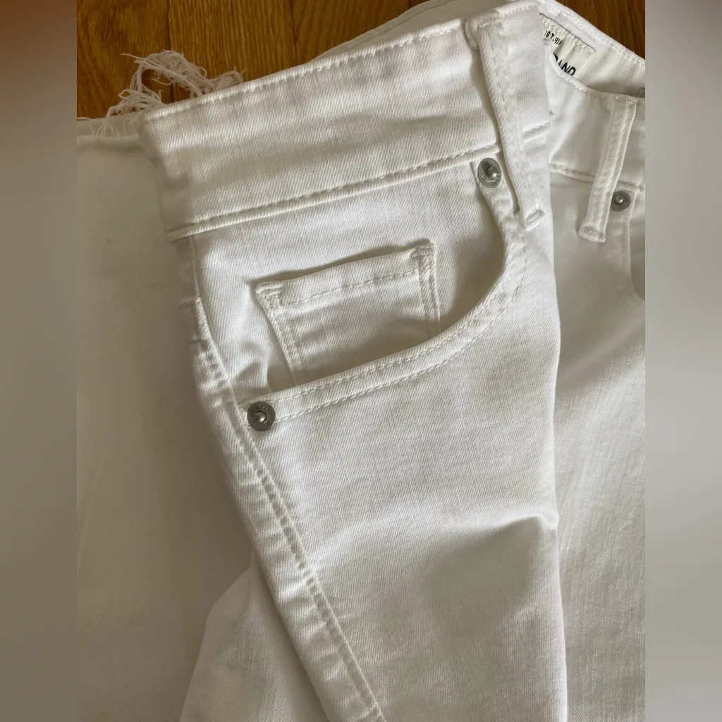 Lucky Brand Bridgette High Rise Skinny Jeans White Size 4/27 - Image 9